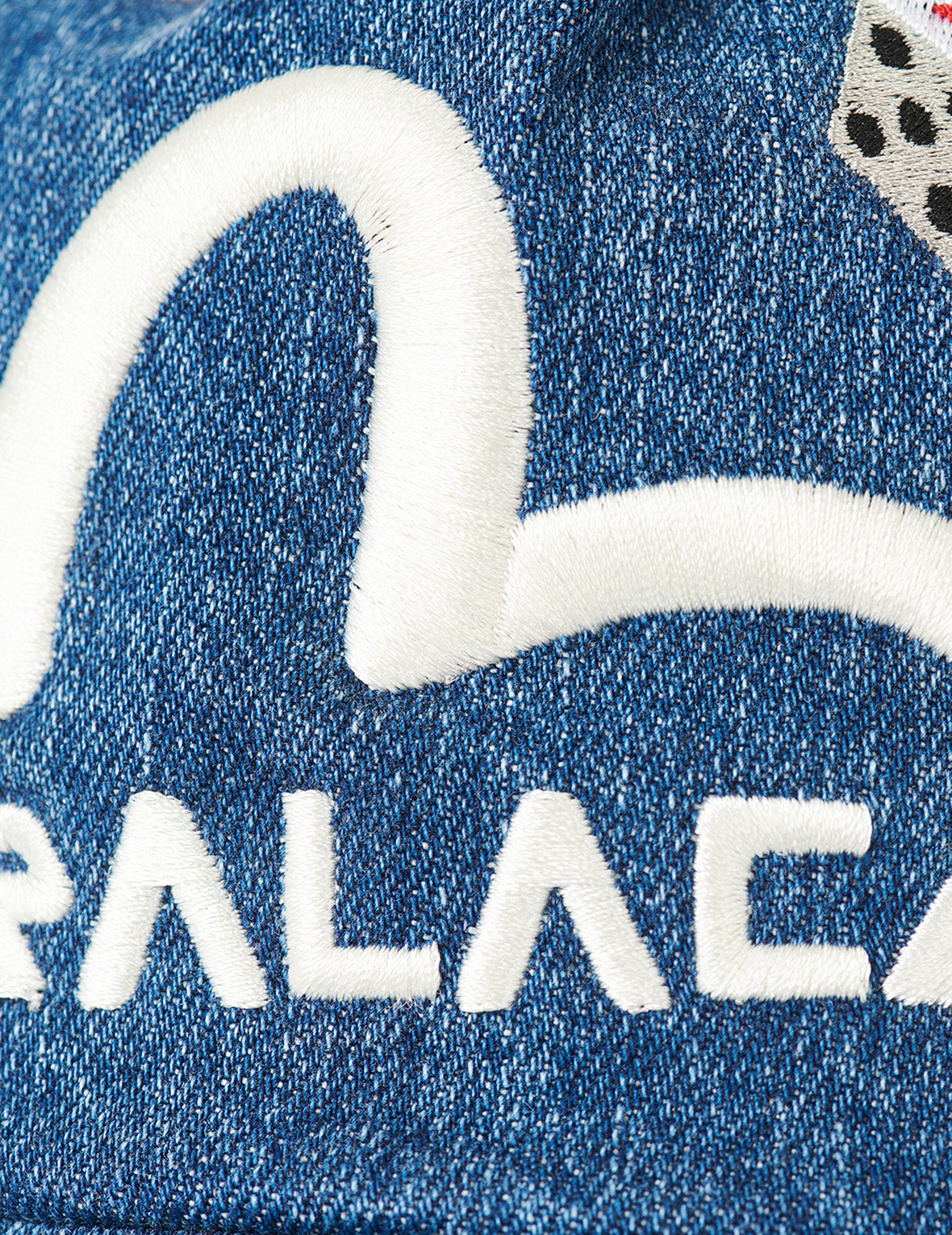 PALACE EVISU Logo and Dice Embroidery Mesh Cap