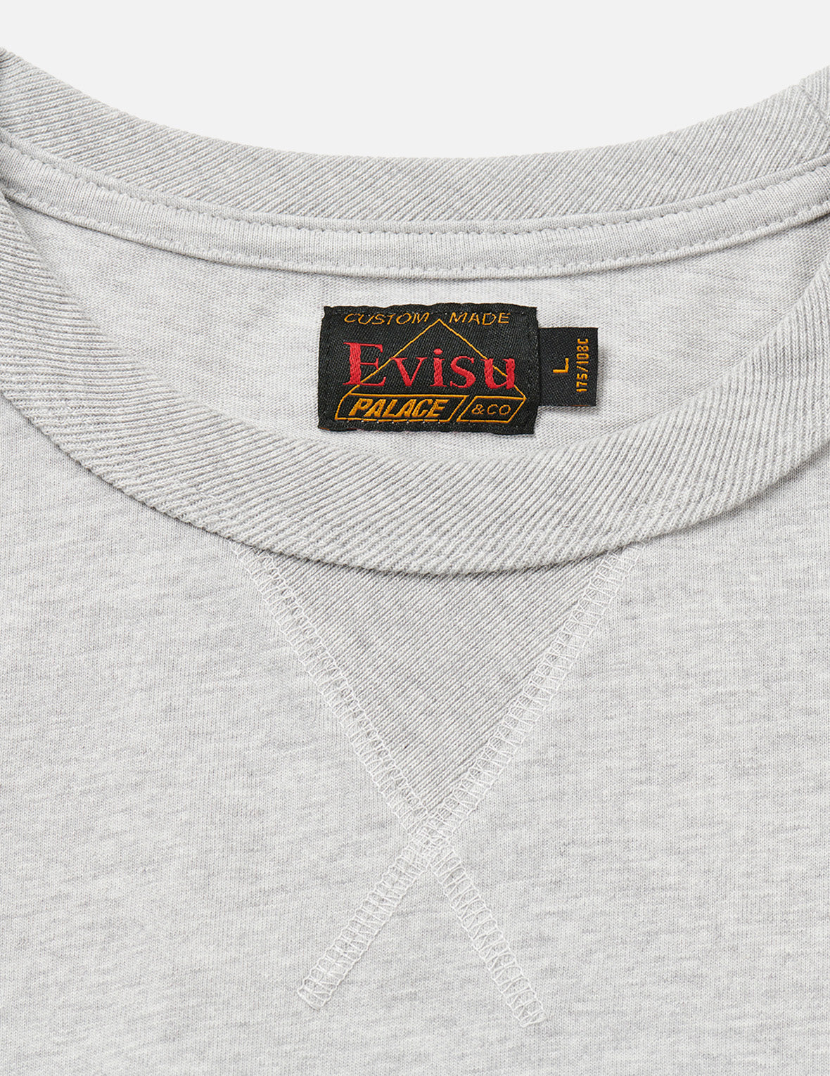 PALACE EVISU Contrasting Logo Print Regular Fit T-shirt